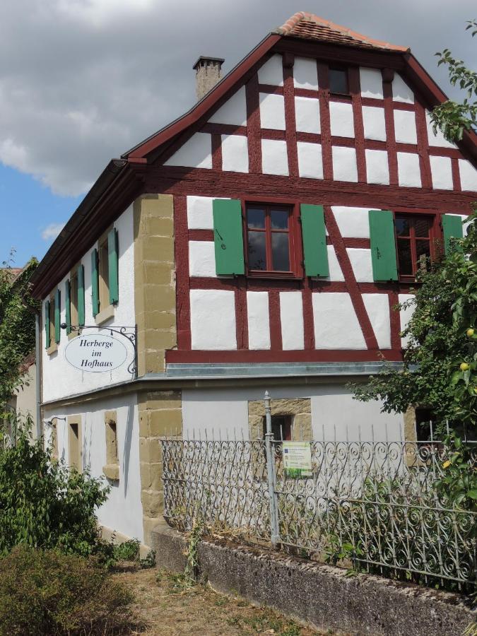 Pilger- Und Radlerherberge Herberge Im Hofhaus 콤버그 외부 사진